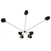 Editions Serge Mouille Væglamper|Spots<Spider Big Wall Lamp w/7 Fixed Arms af Serge Mouille