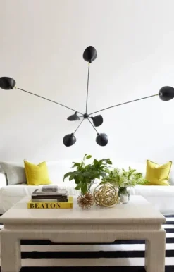 Editions Serge Mouille Væglamper|Spots<Spider Big Wall Lamp w/7 Fixed Arms af Serge Mouille