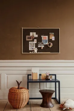 Ferm Living Skamler<Spin Stool, Brown fra