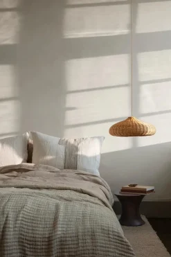 Ferm Living Skamler<Spin Stool, Brown fra