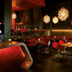 Verpan Pendler|Spots<Spiral SP01 pendel af Verner Panton