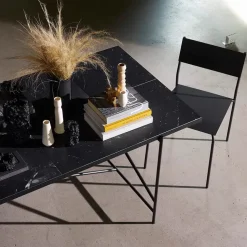 Handvärk Spiseborde<Spisebord 230, sort marmor fra HANDVÄRK