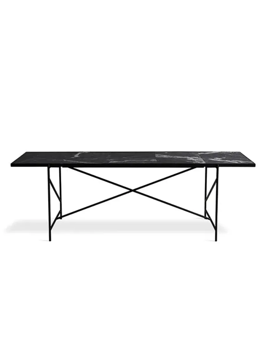 Handvärk Spiseborde<Spisebord 230, sort marmor fra HANDVÄRK