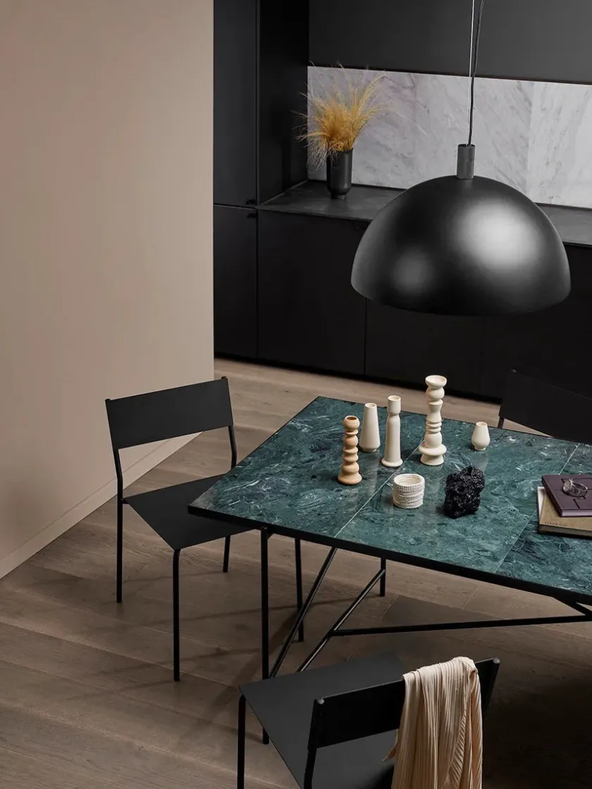 Handvärk Spiseborde<Spisebord 230, sort marmor fra HANDVÄRK