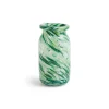 HAY Vaser<Splash Vase Roll Neck Small, green swirl fra