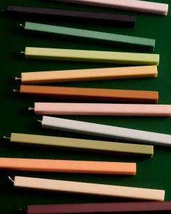 HAY Stearinlys<Square Candle 4 Stk., pastel fra