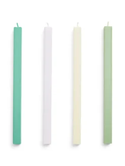 HAY Stearinlys<Square Candle 4 Stk., pastel fra