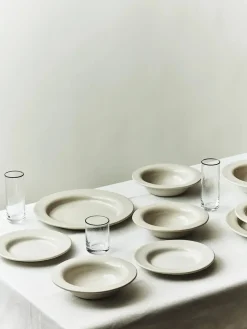 Louise Roe Service<S.R. Large Shallow Bowl fra