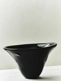 Louise Roe Vaser<S.R. Vintage Bowl Deco Black fra
