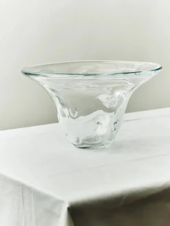 Louise Roe Vaser<S.R. Vintage Bowl Deco Clear fra