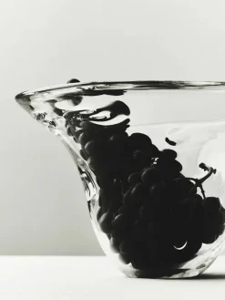 Louise Roe Vaser<S.R. Vintage Bowl Deco Clear fra