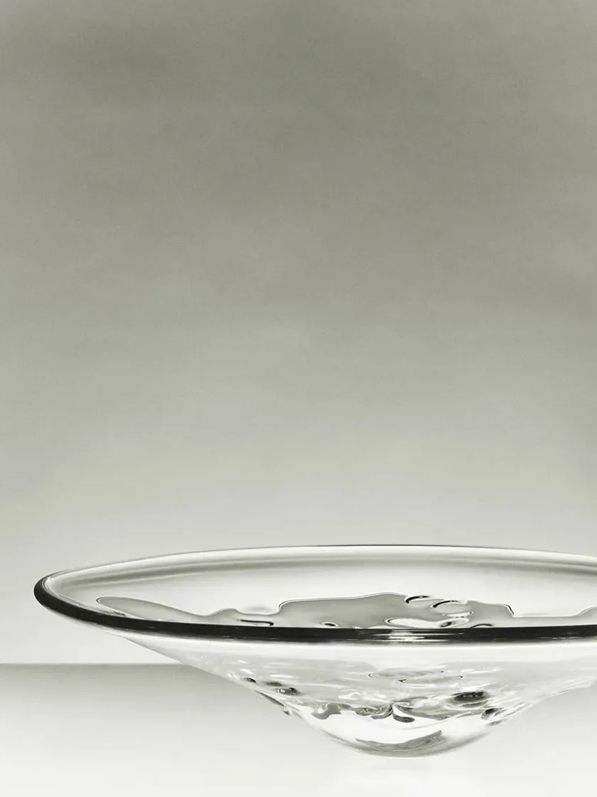 Louise Roe Service<S.R. Vintage Tray Deco Clear fra