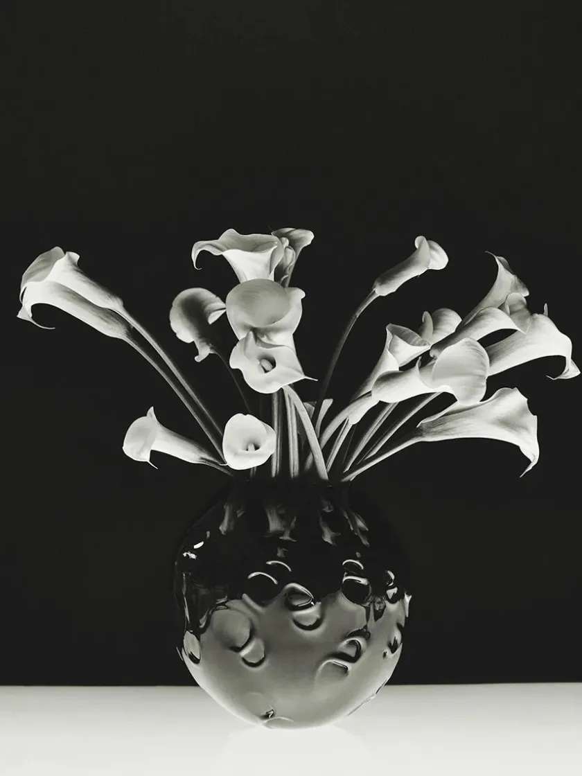 Louise Roe Vaser<S.R. Vintage Vase Deco Black fra