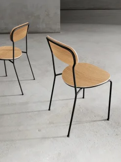 Stellar Works Spisebordsstole<Stack Dining Chair, natural oak fra