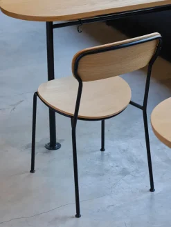 Stellar Works Spisebordsstole<Stack Dining Chair, natural oak fra