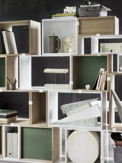 Muuto Reolsystemer|Reoler<Stacked Reol, small fra