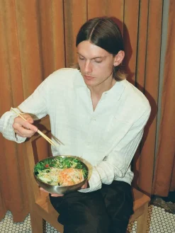 Service Projects Service<Stainless Steel Pasta Plate, sæt á 2 fra