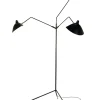 Editions Serge Mouille Gulvlamper|Spots<Standing Lamp w/3 Heads/Arms af Serge Mouille