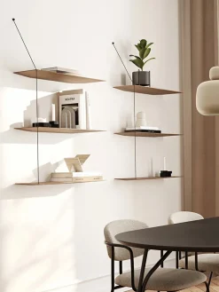 Woud Hylder<Stedge Shelf, 60 cm fra