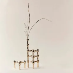 STOFF Nagel Vaser<Vase, messing fra