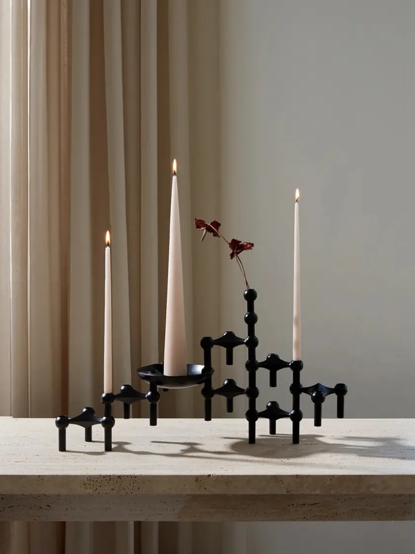 STOFF Nagel Vaser<Vase, sort fra