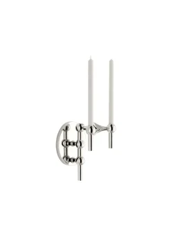 STOFF Nagel Lysestager<STOFF Vægophæng, krom fra