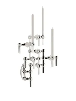 STOFF Nagel Lysestager<STOFF Vægophæng, krom fra