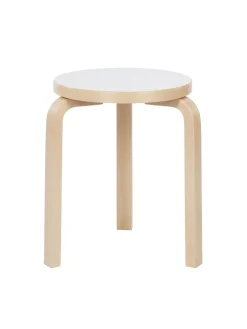 Artek Skamler<Stool 60, honey stained birk fra