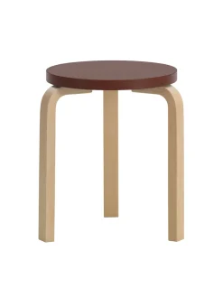 Artek Skamler<Stool 60, honey stained birk fra
