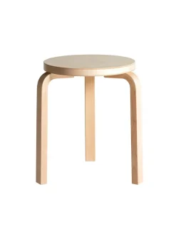 Artek Skamler<Stool 60, lakeret birk fra