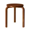 Artek Skamler<Stool 60, walnut stained fra