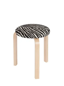 Artek Skamler<Stool 60, walnut stained fra