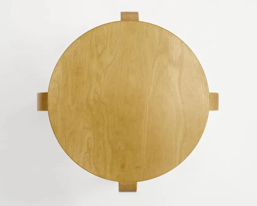 Artek Skamler<Stool E60, sortlakeret fra