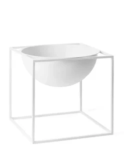 Audo Copenhagen Service<Stor Kubus Skål, sort fra