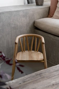 Børn Oaklings Gaver|Gaver Til Børn<Storm Børnestol, sortlakeret eg fra