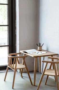 Børn Oaklings Gaver|Gaver Til Børn<Storm Børnestol, sortlakeret eg fra