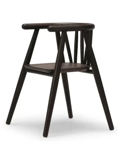 Børn Oaklings Gaver|Gaver Til Børn<Storm Børnestol, sortlakeret eg fra