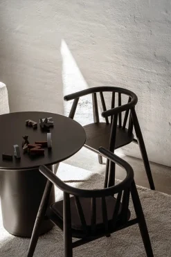 Børn Oaklings Gaver|Gaver Til Børn<Storm Børnestol, sortlakeret eg fra