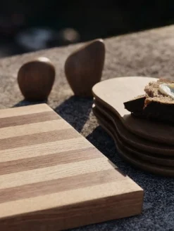 Ferm Living Skærebrætter<Stribe Skærebræt fra