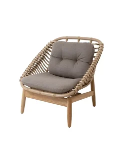 Cane-line Udendørs Loungemøbler|Havestole<Strington Loungestol fra