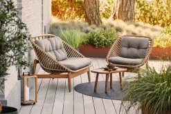 Cane-line Udendørs Loungemøbler|Havestole<Strington Loungestol fra