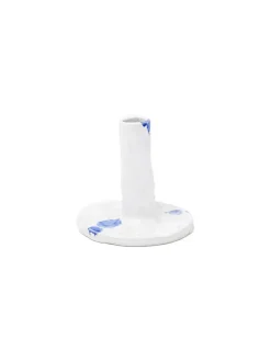 NIKO JUNE Lysestager<Studio Candlestick, white fra