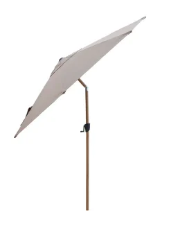 Cane-line Parasoller<Sunshade Parasol m. Tilt, wood look fra