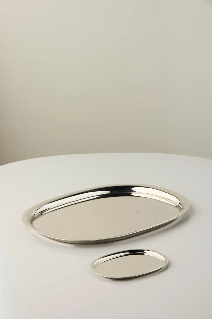 Piet Hein Bakker<Superelliptisk bakke i rustfrit stål fra