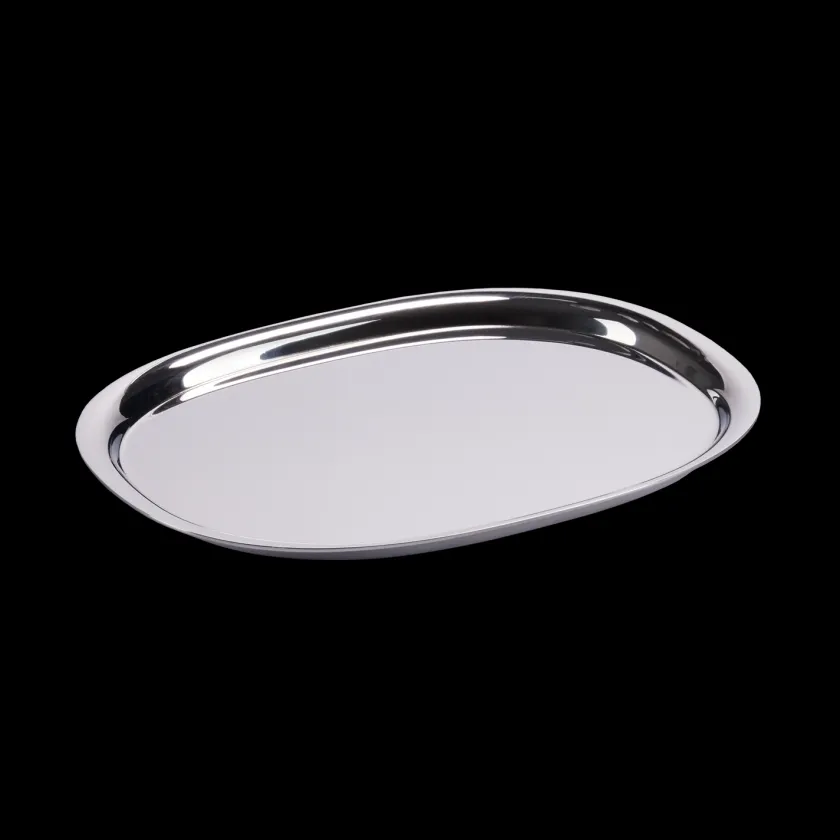 Piet Hein Bakker<Superelliptisk bakke i rustfrit stål fra