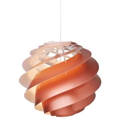 Le Klint Pendler|Spots<Swirl 3, kobber fra