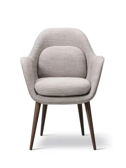 Fredericia Furniture Spisebordsstole<Swoon Spisebordsstol, Sinequanon 001 fra