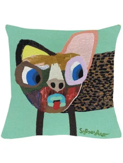 Poulin Design Puder Og Plaider|Puder<Sylvester Småplettet Hund pude fra