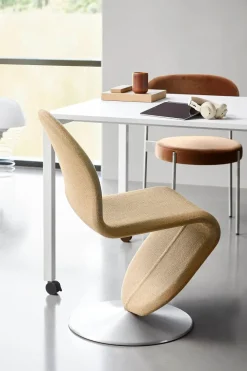 Verpan Spisebordsstole<System 1-2-3 spisestol af Verner Panton