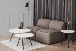 Woud Gulvtæpper<Tact Rug, dark grey fra